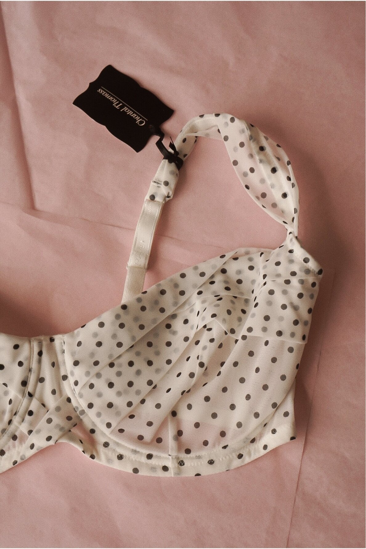 Chantal Thomas laces Bra Invoire Pois 1