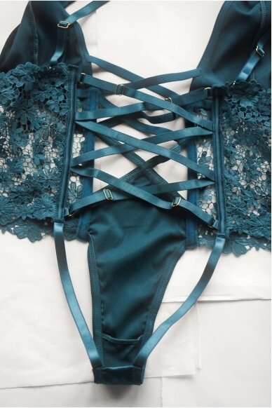 Oh La La Cheri Paris Teddy Lingerie Bodysuit 9