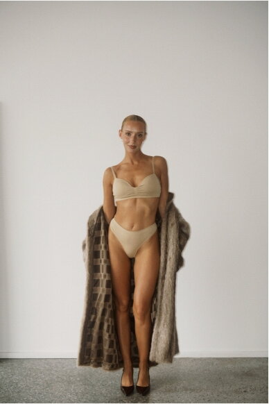 Orcanta „Ensemble Essentiel“  Lingerie Tanga Model Nude Colour Strings 2