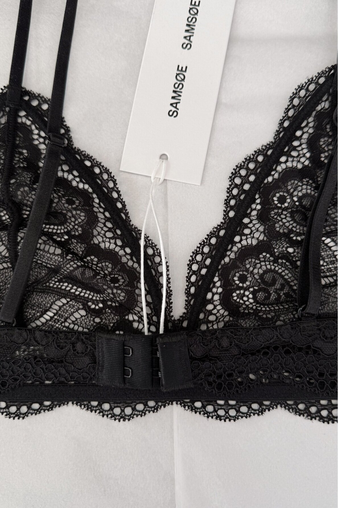 Samsøe Samsøe Marilyn Bra Black 2 Samsøe Samsøe Marilyn Bra Black 2
