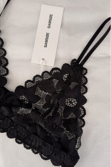 Samsøe Samsøe Marilyn Bra Black 5 Samsøe Samsøe Marilyn Bra Black 5