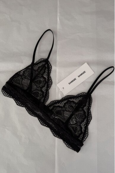 Samsøe Samsøe Marilyn Bra Black 1 Samsøe Samsøe Marilyn Bra Black 1