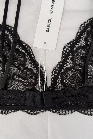 Samsøe Samsøe Marilyn Bra Black 2 Samsøe Samsøe Marilyn Bra Black 2
