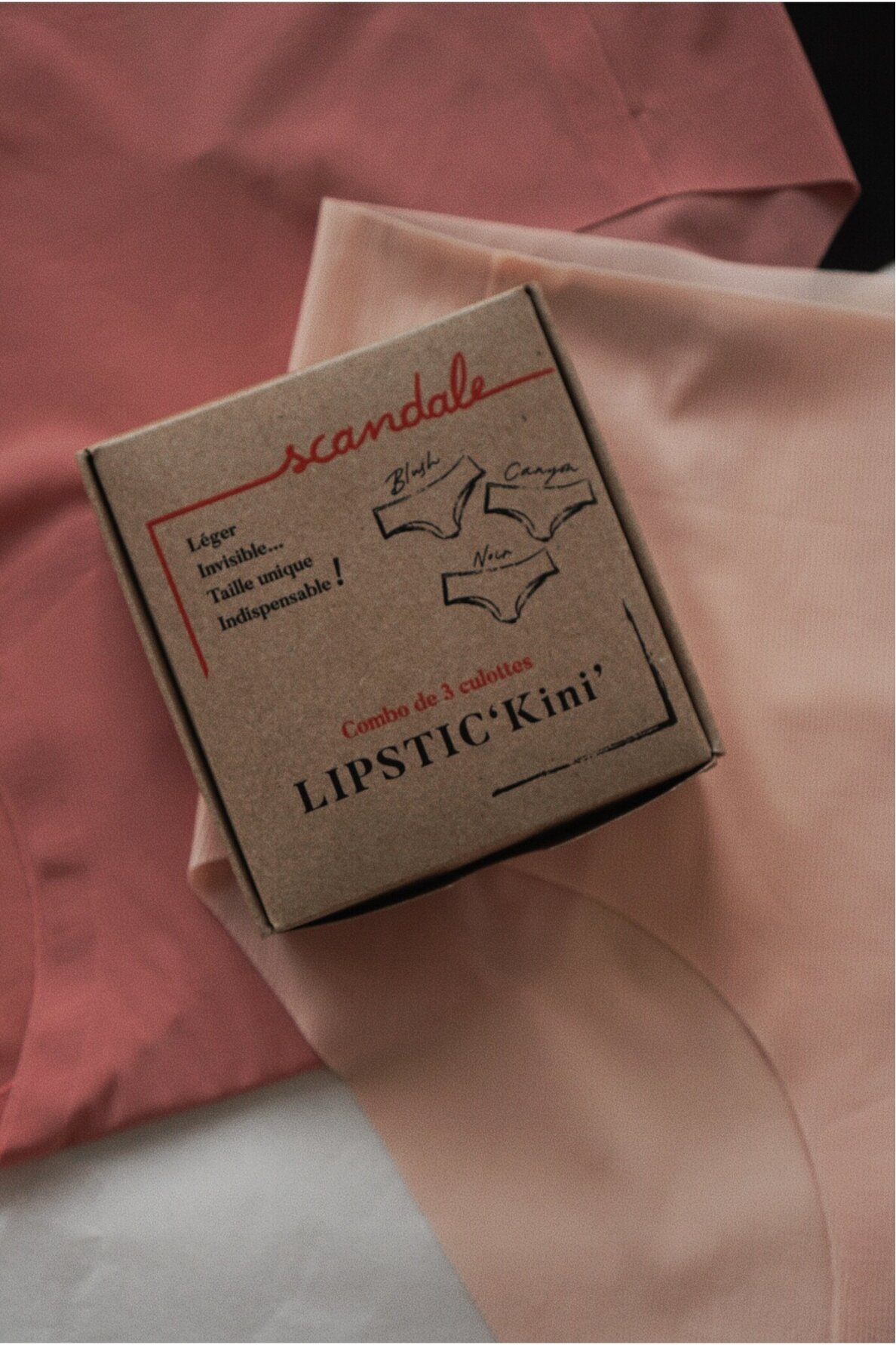 Scandale Lipstic'kini Panties One Size 3 Pieces 5 Scandale Lipstic'kini Panties One Size 3 Pieces 5