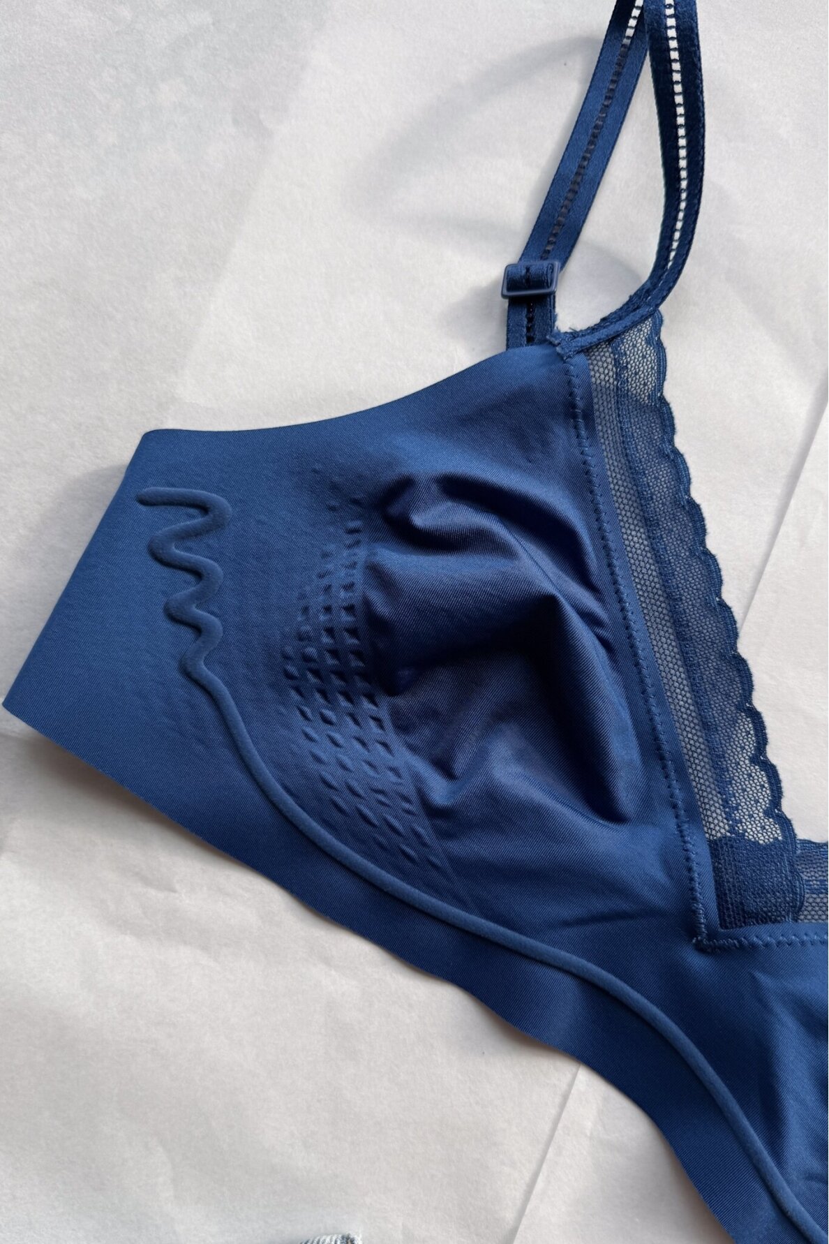 Sloggi Body Adapt Twist Soft Bra Blue 2