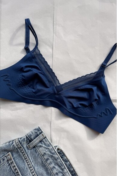 Sloggi Body Adapt Twist Soft Bra Blue