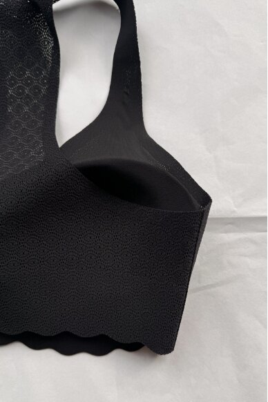 Sloggi Zero Feel Lace Bralette Black 2