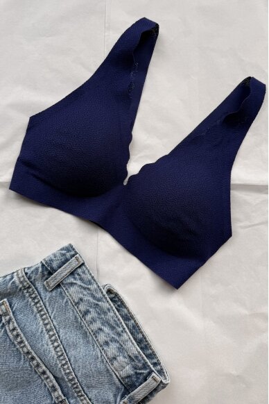 Sloggi Zero Feel Lace Bralette Blue