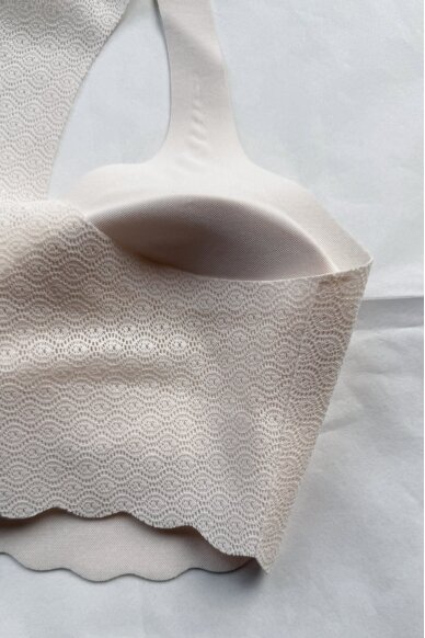 Sloggi Zero Feel Lace Bralette Cream 2