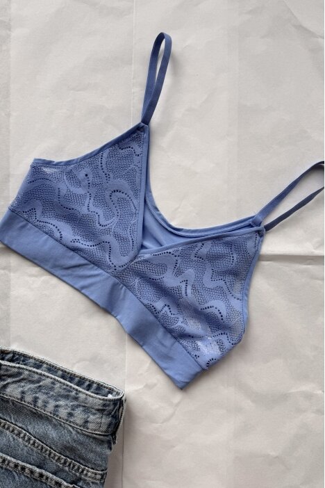Sloggi GO Allround Lace Bralette Blue