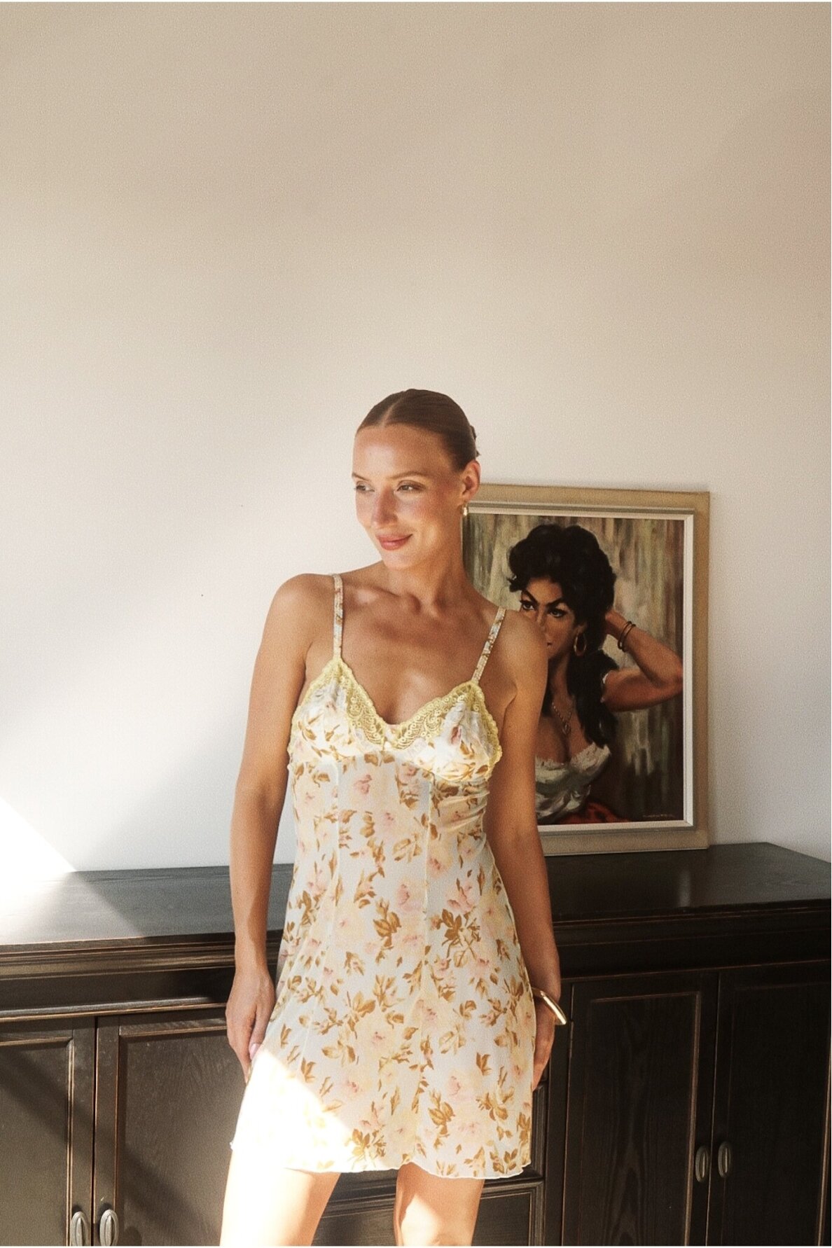 Vintage Lingerie Dress Size S