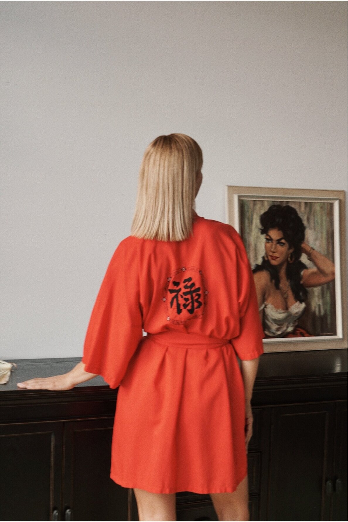 Vintage Lingerie Robe Size M/L 2