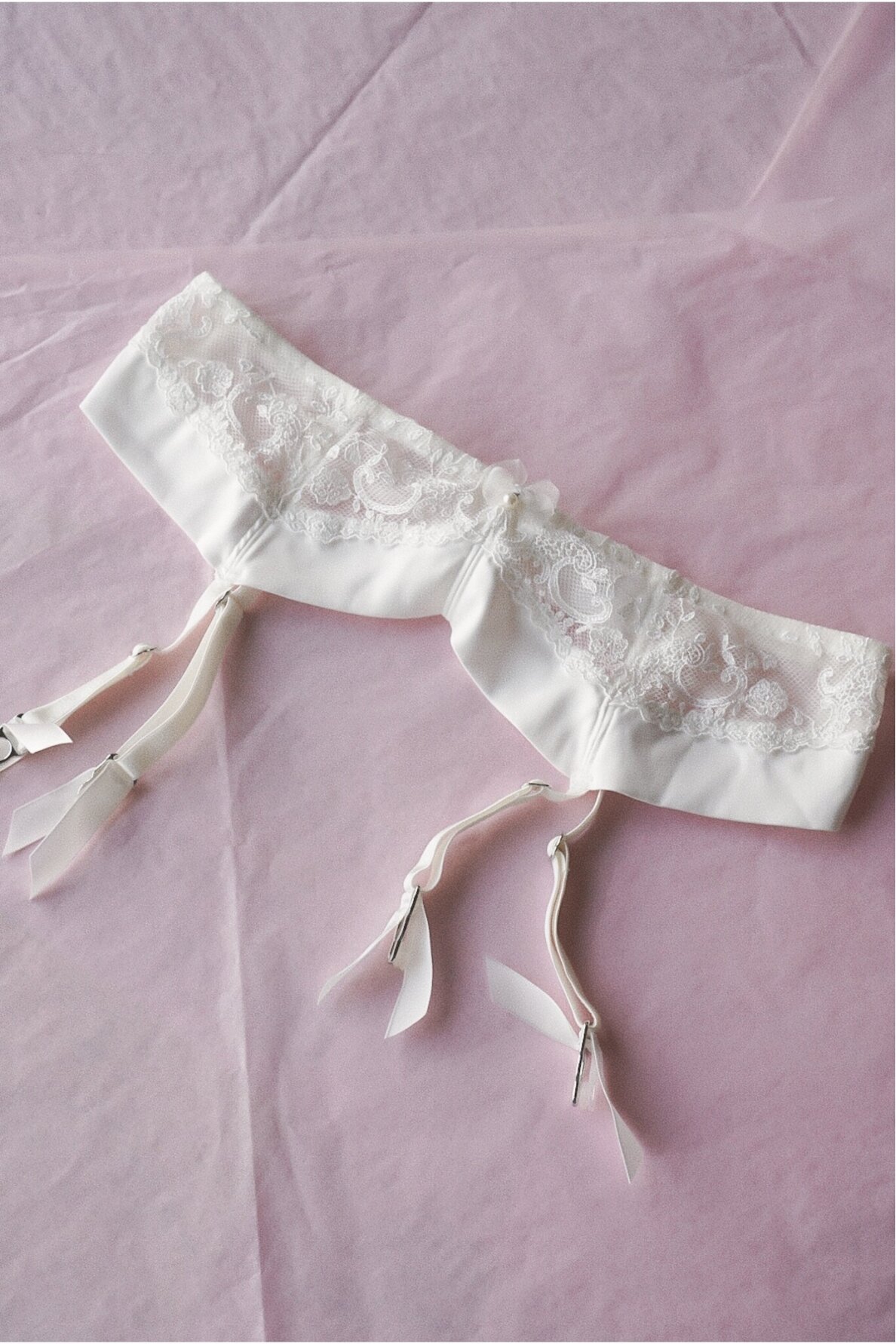 Vintage Lingerie Suspender Belt Size S