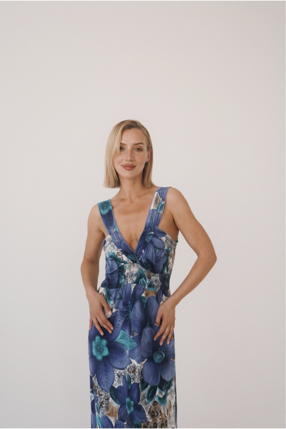 Vintage Retro Style Dress One Size 2