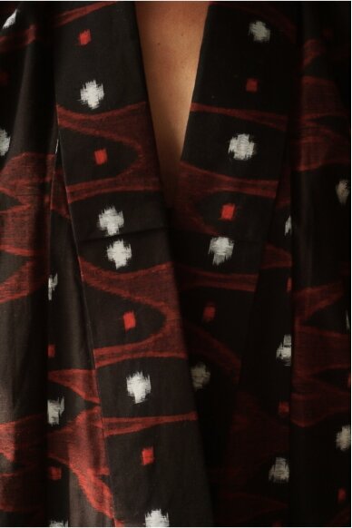 Vintage Authentic Japanese Kimono Hand Made One Size 3