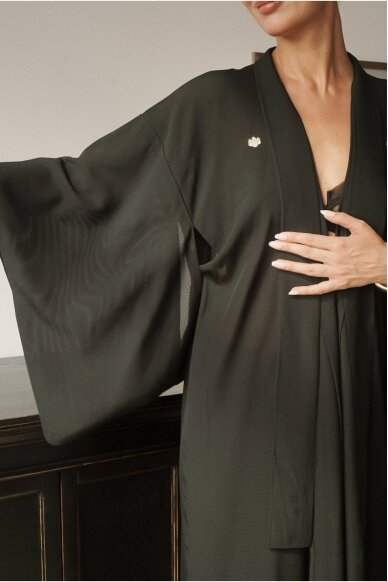 Vintage Authentic Japanese Kimono Hand Made One Size 5 Vintage Authentic Japanese Kimono Hand Made One Size 5
