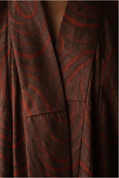 Vintage Authentic Japanese Kimono Hand Made One Size 5