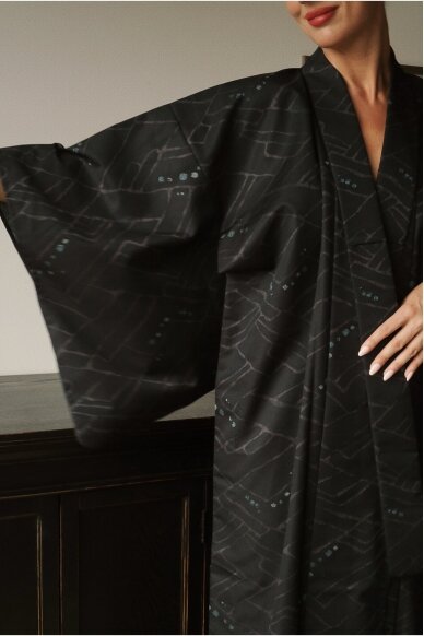 Vintage Authentic Japanese Kimono Hand Made One Size 5 Vintage Authentic Japanese Kimono Hand Made One Size 5