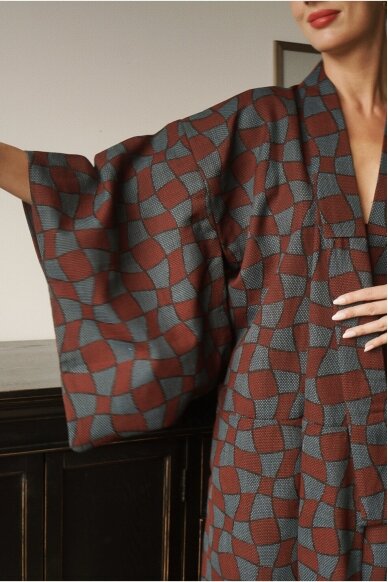 Vintage Authentic Japanese Kimono Hand Made One Size 5 Vintage Authentic Japanese Kimono Hand Made One Size 5