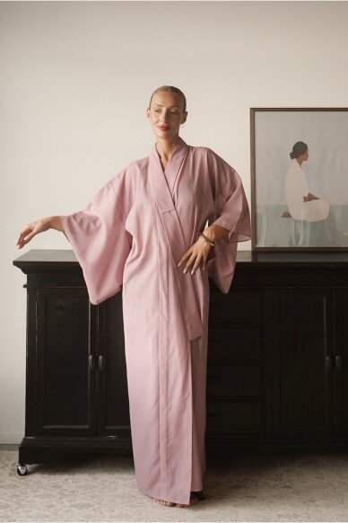 Vintage Authentic Japanese Kimono Hand Made One Size