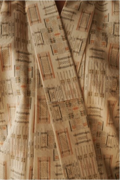 Vintage Authentic Japanese Kimono Hand Made One Size 2