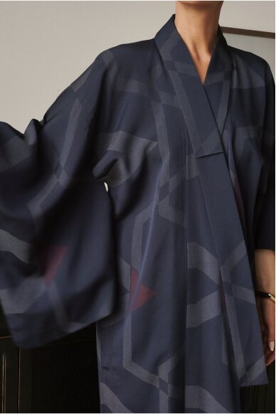 Vintage Authentic Japanese Kimono Hand Made One Size 4 Vintage Authentic Japanese Kimono Hand Made One Size 4