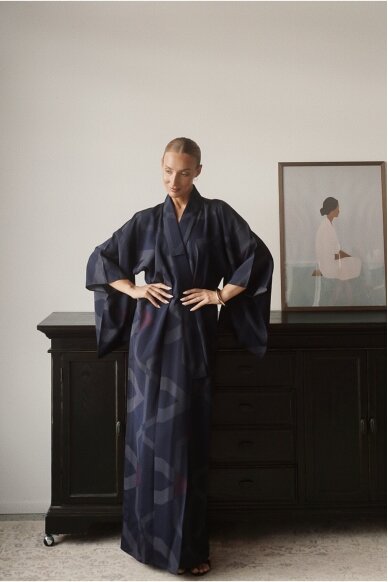 Vintage Authentic Japanese Kimono Hand Made One Size 3 Vintage Authentic Japanese Kimono Hand Made One Size 3
