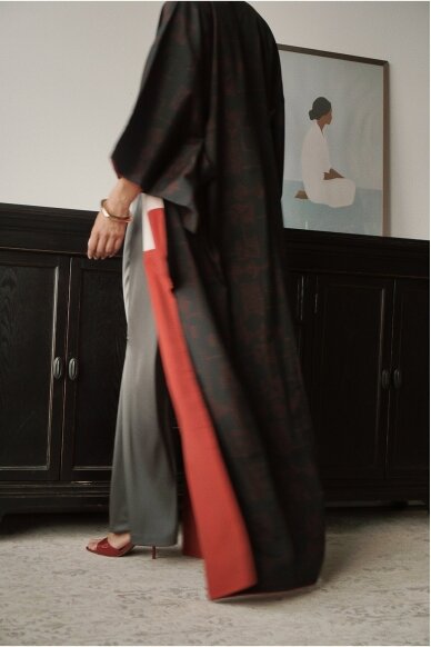 Vintage Authentic Japanese Kimono Hand Made One Size 2 Vintage Authentic Japanese Kimono Hand Made One Size 2