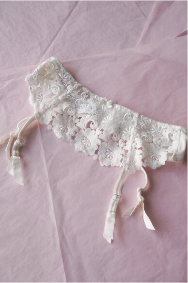Vintage Lingerie Suspender Belt Size S