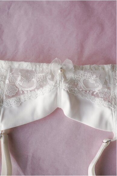 Vintage Lingerie Suspender Belt Size S 1