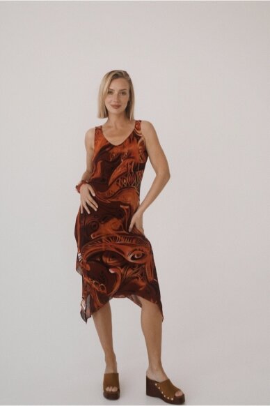 Vintage Retro Style Dress One Size 1