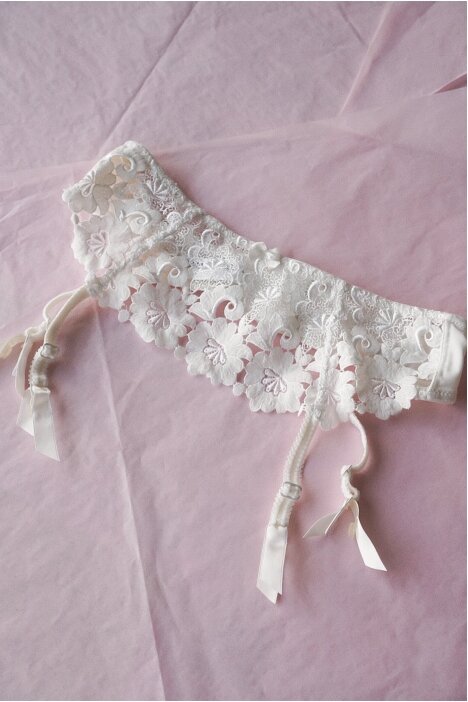 Vintage Lingerie Suspender Belt Size S