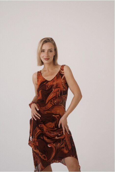 Vintage Retro Style Dress One Size