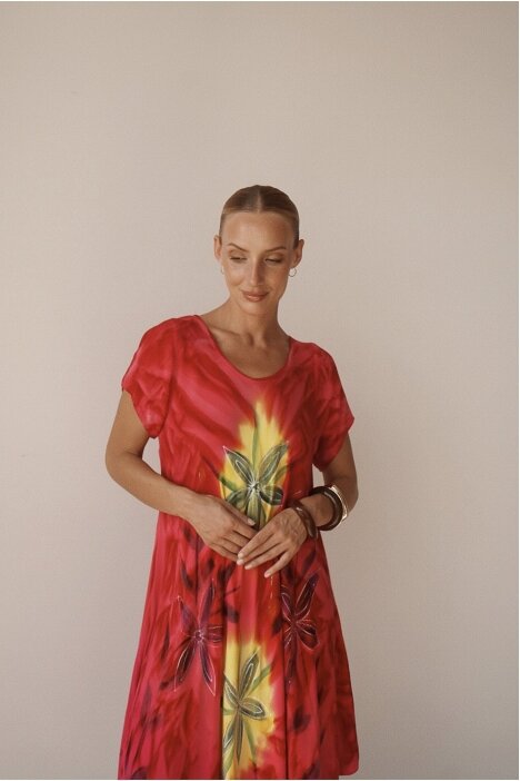Vintage Summer Dress One Size